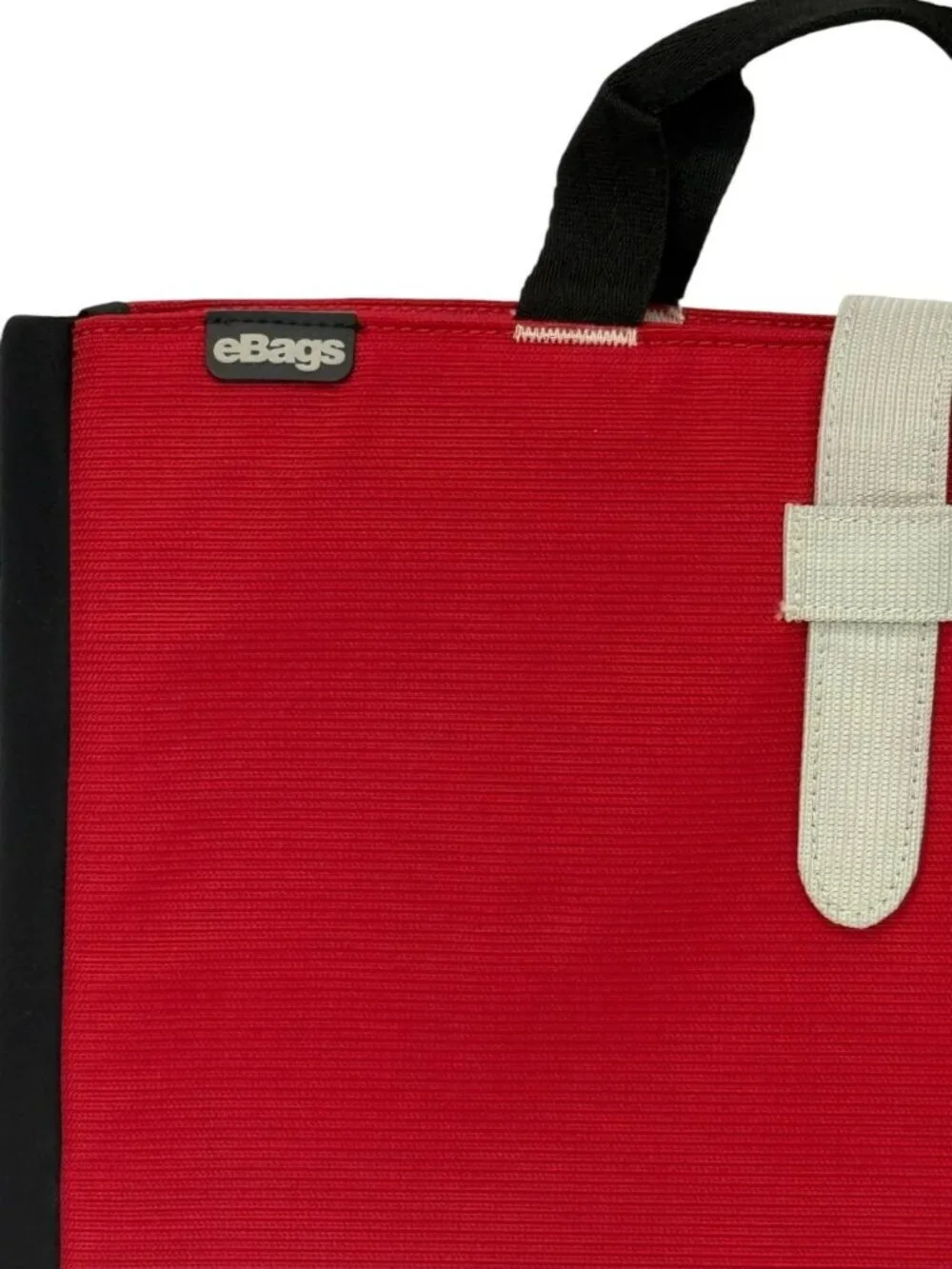 eBags Laptop Sleeve Tote EB2115-10 Double Handles Padded Red Travel Organizer